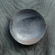 埋め焼き浅鉢(白) 14cm