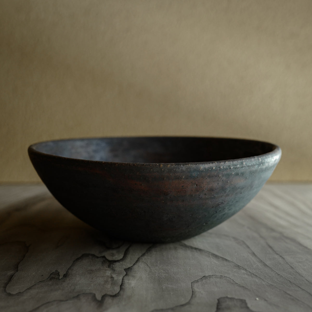埋め焼き深鉢（黒） 15cm – KOUad