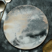 埋め焼きプレート(白) 25cm