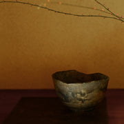 漆朽ち塗り椀 (C2) chawan