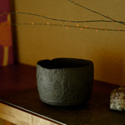 漆朽ち塗り椀 (C4) chawan