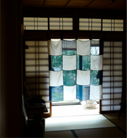 寄せ切れ布画(市松模様)