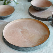 8寸黒土化粧平皿 Plate