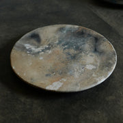 Pit-fired Plate (White) 18cm