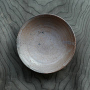 埋め焼き浅鉢（白）　14cm