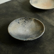 Pit-fired Small Plate (White) 15cm