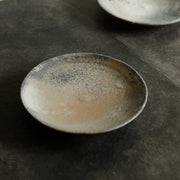 Pit-fired Small Plate (White) 15cm