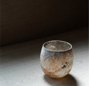 Wood-fired White Porcelain Cup