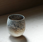 Wood-fired White Porcelain Cup