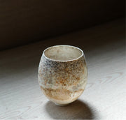 Wood-fired White Porcelain Cup